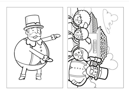 100 Desenhos Mundo Bita Para Colorir E Pintar  50 Folhas Avulsas A4! 2 Desenhos Por Folha!