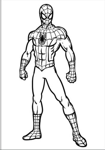 100 Desenhos Homem Aranha (spider-man) Para Colorir E Pintar  100 Folhas Avulsas A4! 1 Desenho Por Folha!