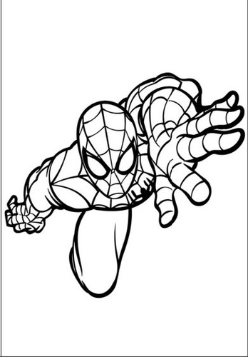 100 Desenhos Homem Aranha (spider-man) Para Colorir E Pintar  100 Folhas Avulsas A4! 1 Desenho Por Folha!