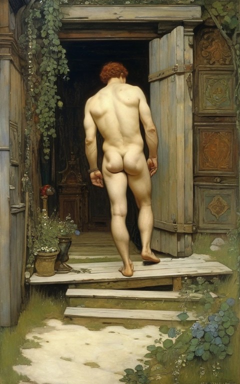 Random scene in his 40s raggedy man gay naked butt ancient male BDSM full body by Vasnetsov ### twins, bad anatomy, weird proportions, comic, blurred, painting, cropped, artifacts, lowres ,bad anatomy, weird proportions, comic, blurred, painting, cropped, artifacts, lowres, deformed, blurry,[bad anatomy], disfigured, poorly drawn face, [[[mutation]]], mutated, [[[extra arms]]], extra legs, ugly, horror, out of focus, depth of field, focal blur, bad quality, double body, [[double torso]], equine, bovine,[[feral]], [duo], [[canine]], creepy fingers, bad breasts, bad butt, split breasts, split butt, Blurry textures, blurry everything, creepy arms, bad arm anatomy, bad leg anatomy, bad finger anatomy, poor connection of the body with clothing and other things, poor quality character, poor quality body, Bad clothes quality, bad underwear, bad ears, poor eyes quality, poor quality of the background, poor facial quality, text.