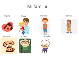 Dibuja tu familia by Carolina