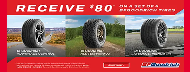 BFGoodrich May 2026 Rebate