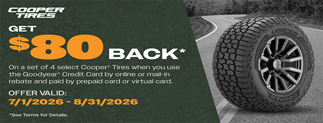 Cooper July &amp; August Rebate 2026