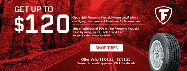 Firestone December 2025 Rebate