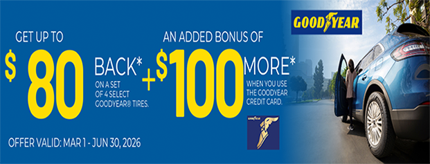 Goodyear Spring Rebate 2026