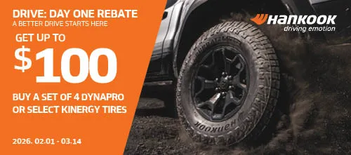 Hankook March 2026 Rebate