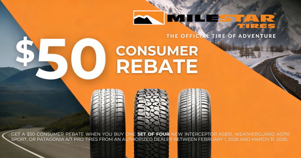 Milestar March 2026 Rebate