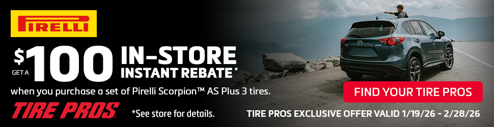 Pirelli Rebate - Tire Pros