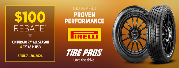 Pirelli Rebate April 2026 - Tire Pros