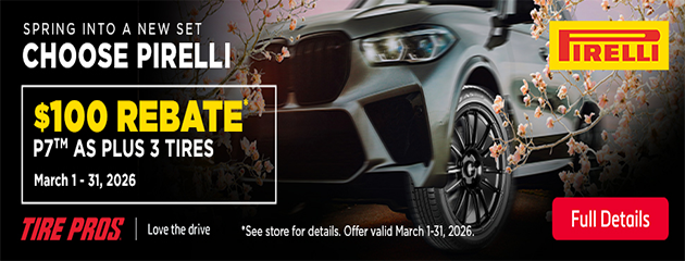 Pirelli Rebate March 2026 - Tire Pros