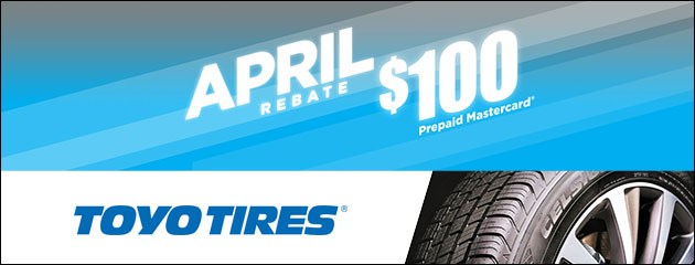 Toyo Tires April 2024 Rebate