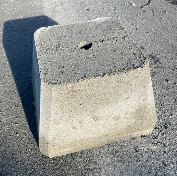 12 in x 12 in Large Concrete Pier Block at Slegg Building Materials