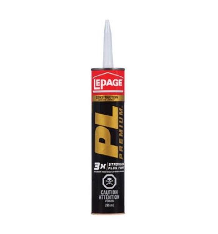 LePage PL Premium Construction Adhesive 825 mL Tube at Slegg Building