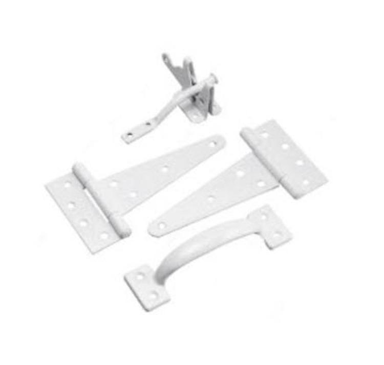 Richelieu Hardware Gate Hardware Kit / Galvanized at Slegg Building