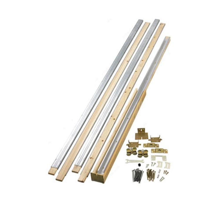 80 in Onward Hardware 148BC Pocket Door Frame and Hardware Kit at Slegg