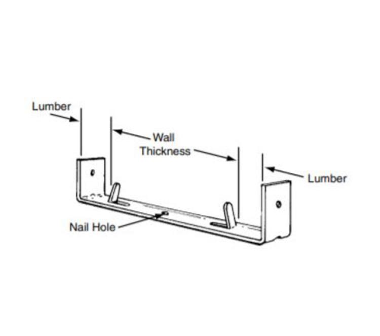 8 in x 1 1/8 in Dayton Superior A22 Spreader Cleat at Slegg Building