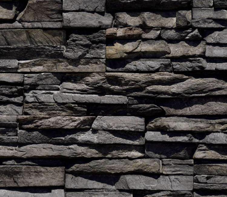 Eldorado Stacked Stone Veneer / Black River at Slegg Building Materials