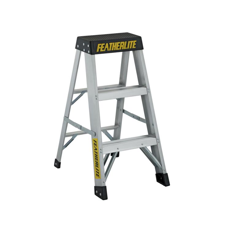 3 ft Featherlite 3403 ExtraHeavy Duty Aluminum Stepladder at Slegg