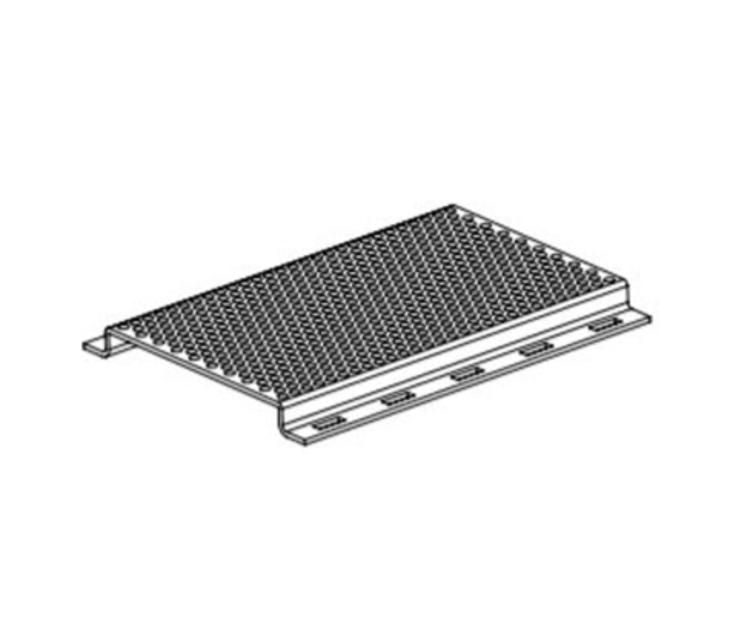 16 in x 12 ft Perforated Aluminum Soffit / Black 4 Panel at Slegg