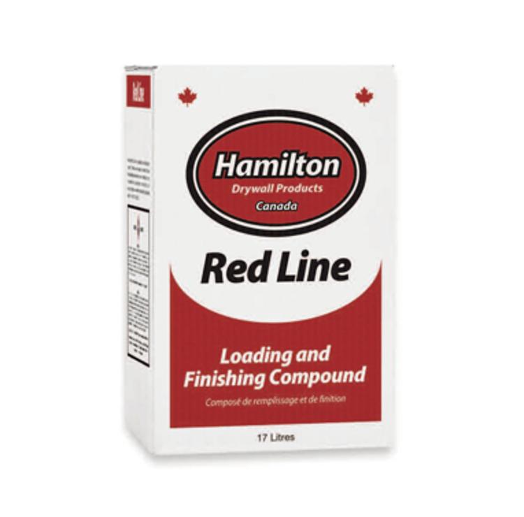 Hamilton Drywall Products Canada RED LINE Loading & Finishing Compound