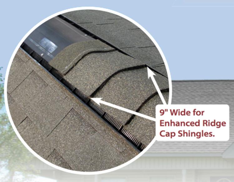 9 in x 4 ft Lomanco LoOmniRidge LOR94 Vent at Slegg Building Materials