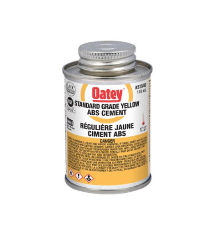Oatey Standard Grade Yellow ABS Cement 473 ml Can at Slegg Building