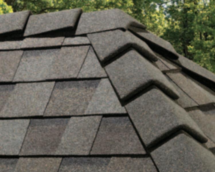 10 in Owens Corning DecoRidge Hip & Ridge Shingles / Estate Gray at