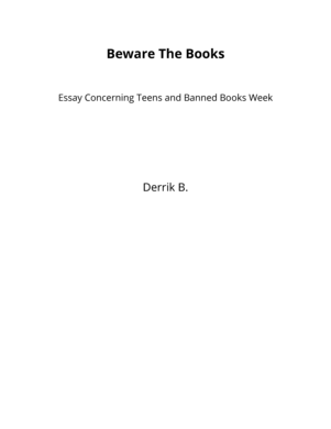 Beware The Books