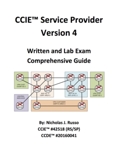 CCIE Service Provider Version 4 Written and Lab Exam Comprehensive Guide