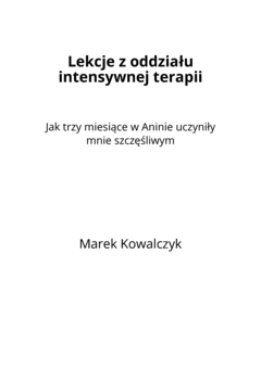 Lekcje z oddziału intensywnej terapii