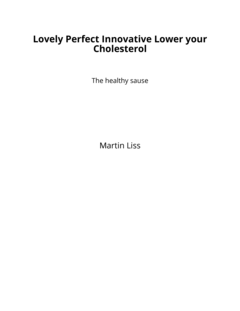 Lovely Perfect Innovative Lower your Cholesterol