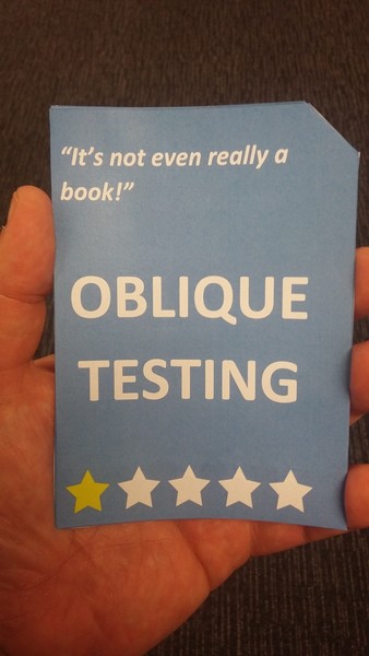 Oblique strategies widget
