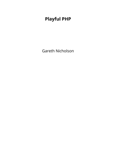 Playful PHP