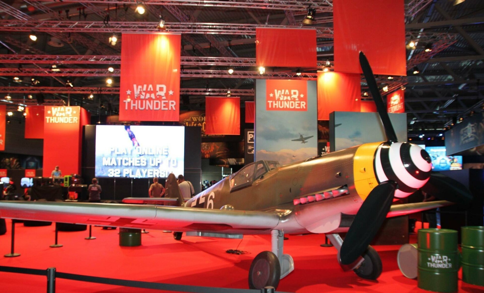Show floor at gamescom in Cologne