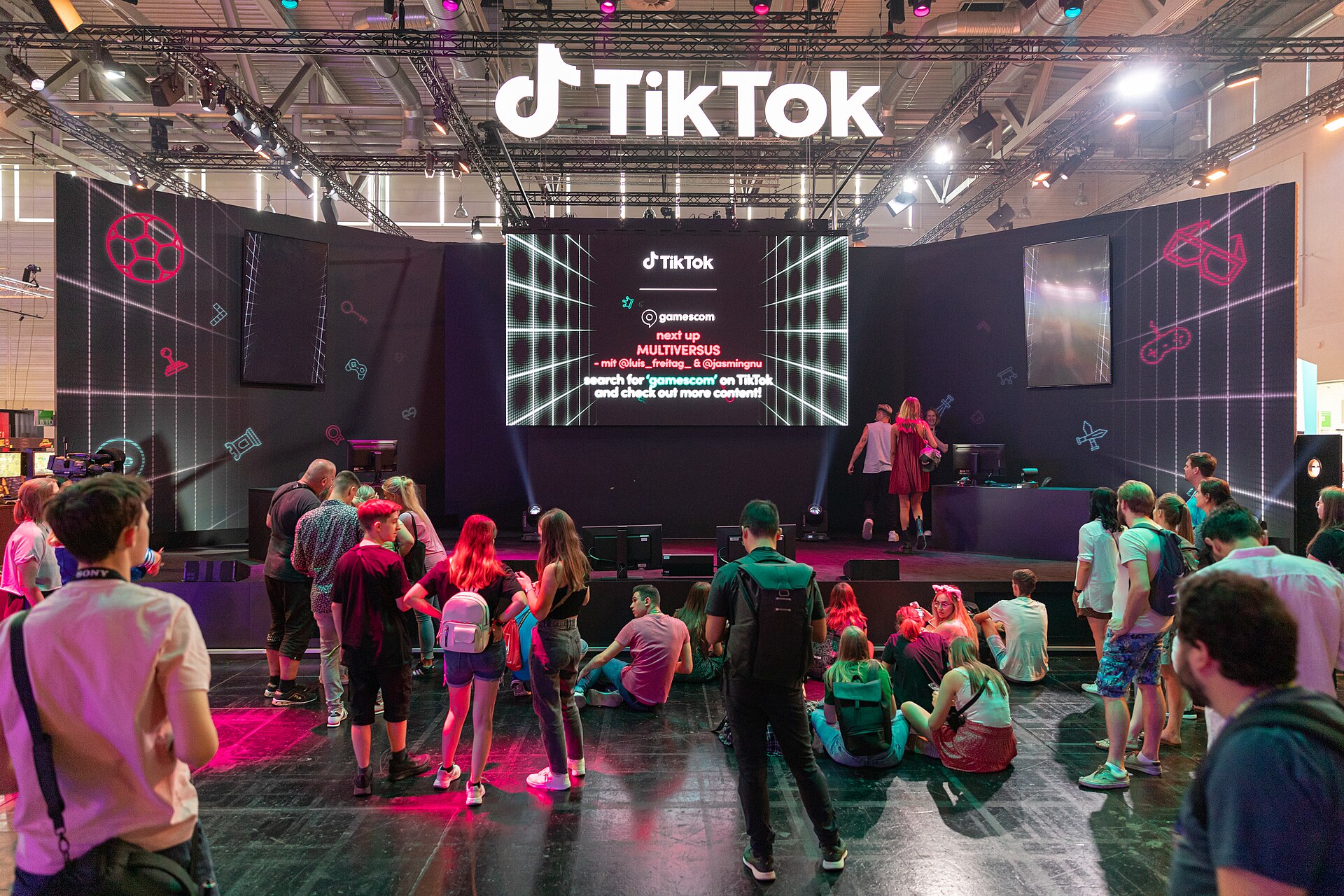Exhibition stand at gamescom 2022