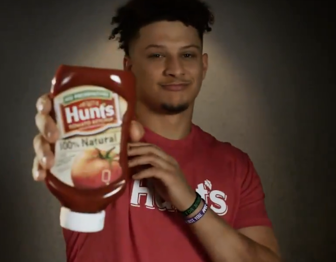Mahomes Official Hunt’s Ketchup Spokesman x1051 KCJKFM