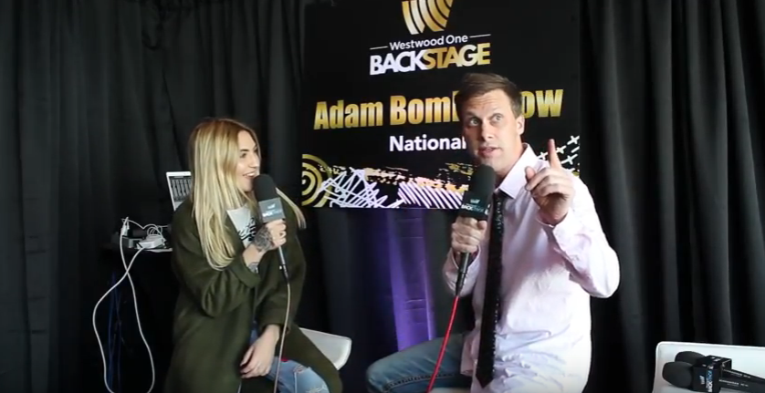 Julia Michaels hangs backstage at The Grammys!