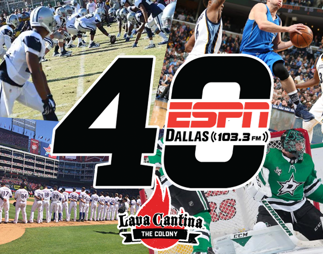 ESPN’s 40th Anniversary Celebration at Lava Cantina in The Colony Photos