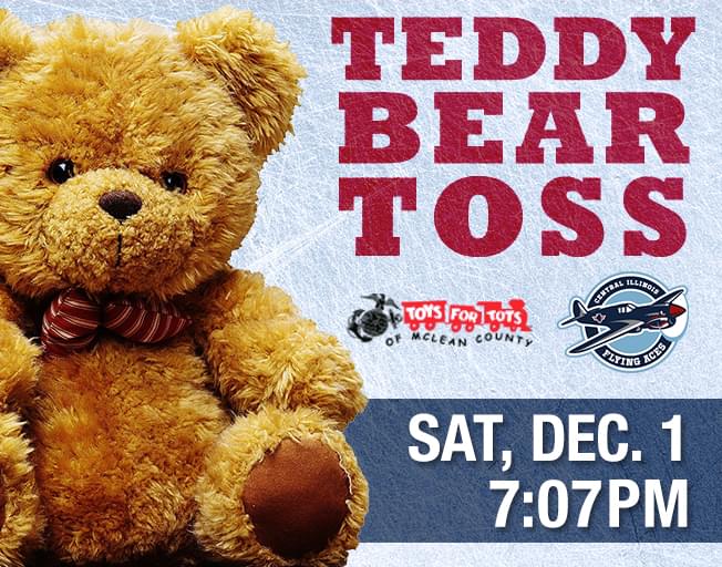 2018 Toys For Tots Teddy Bear Toss B104 WBWNFM
