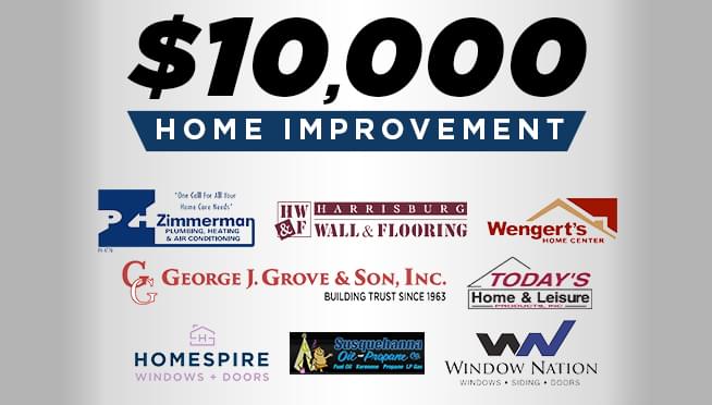 Win a $10,000 Home Improvement!