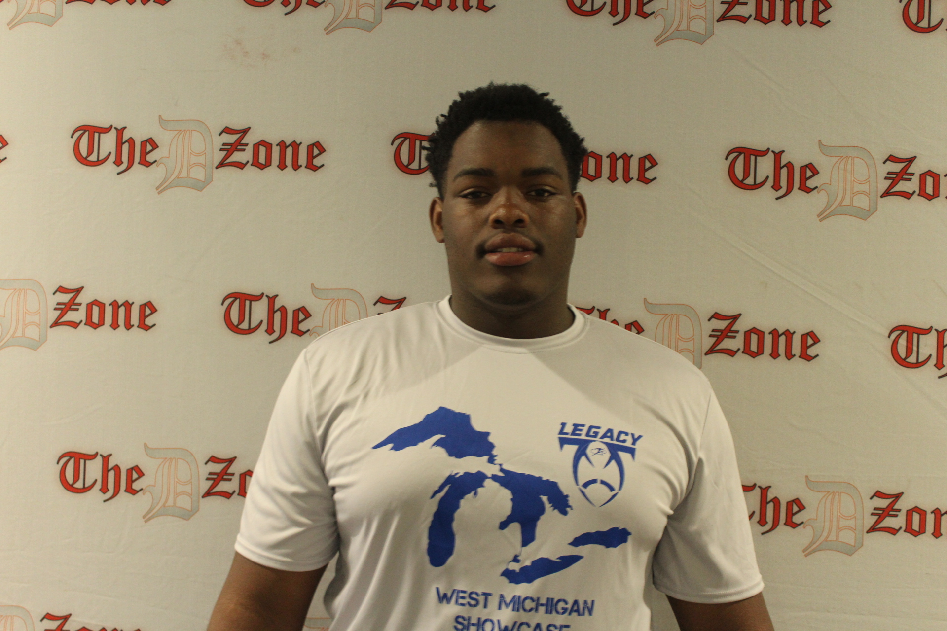 Muskegon 2019 OL/RT Anthony Bradford was offered by Ohio State The D