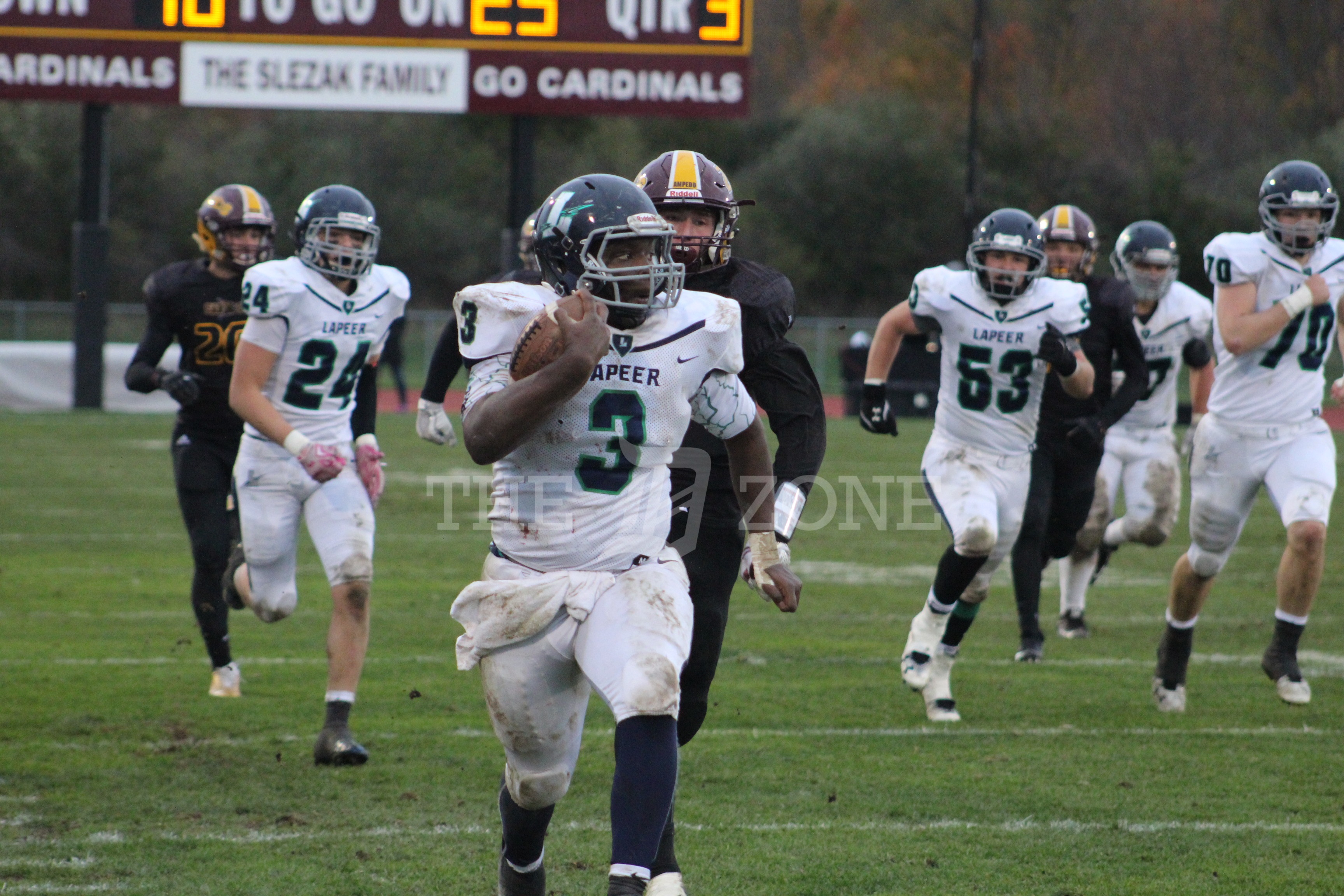 Lapeer 2019 RB Jalen Kirkland is visiting ConcordiaAnn Arbor this