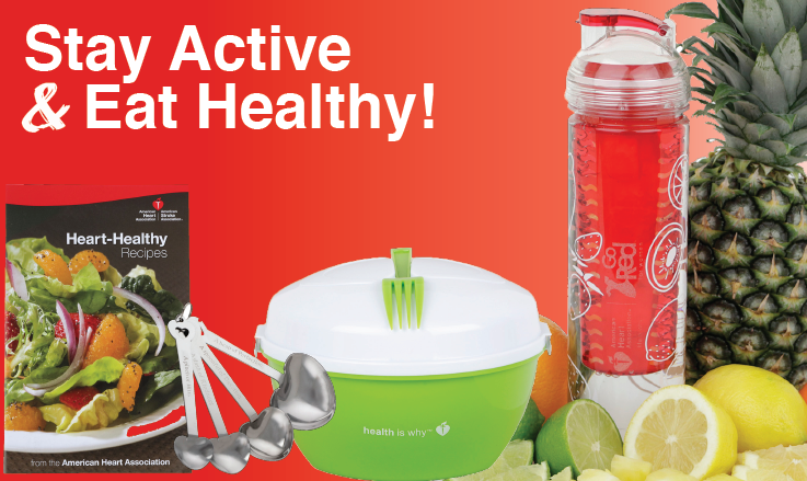 Stay active eat healthy