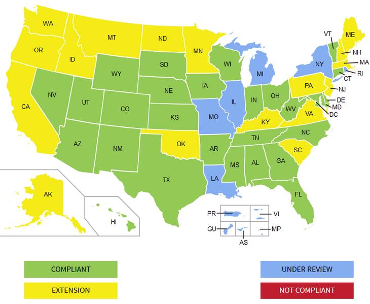Real ID Act What You Need to Know Starting January 2018 Tourist