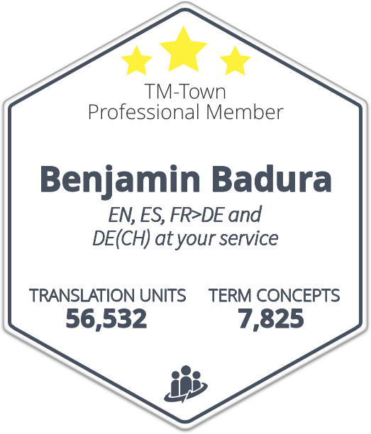 Benjamin Badura TM-Town Profile