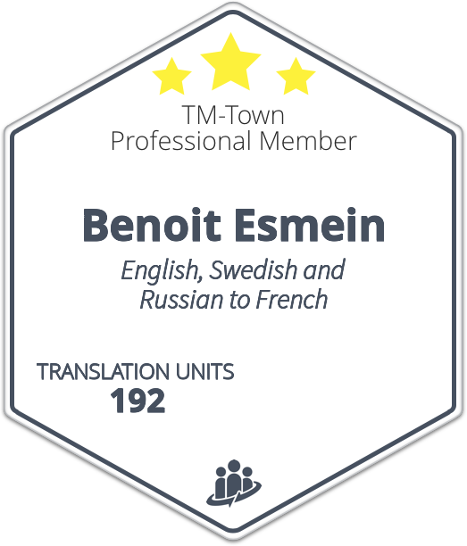 Benoit Esmein TM-Town Profile