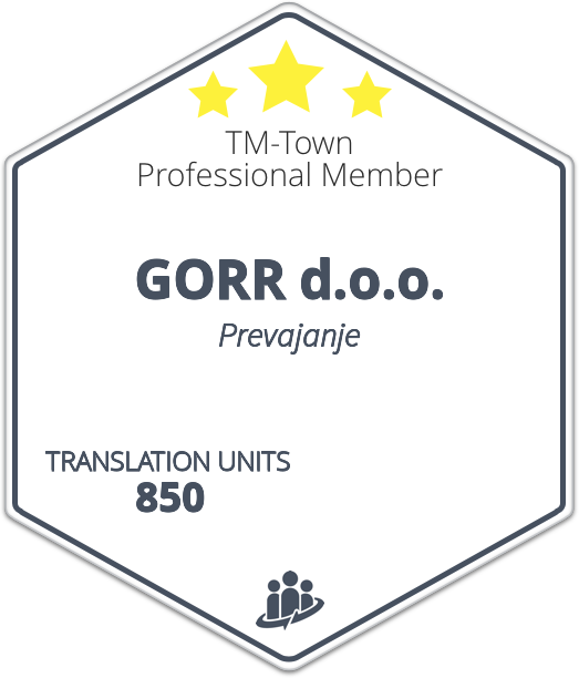 GORR d.o.o. TM-Town Profile