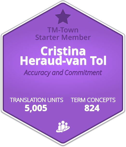 Cristina Heraud-van Tol TM-Town Profile