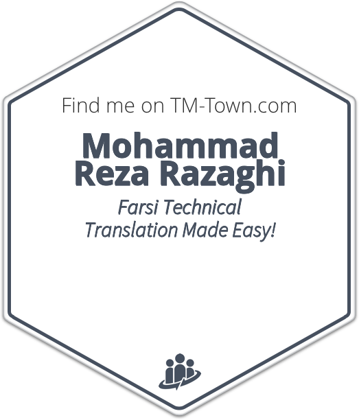 Mohammad Reza Razaghi TM-Town Profile