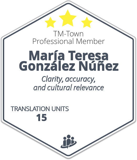 María Teresa González Núñez TM-Town Profile